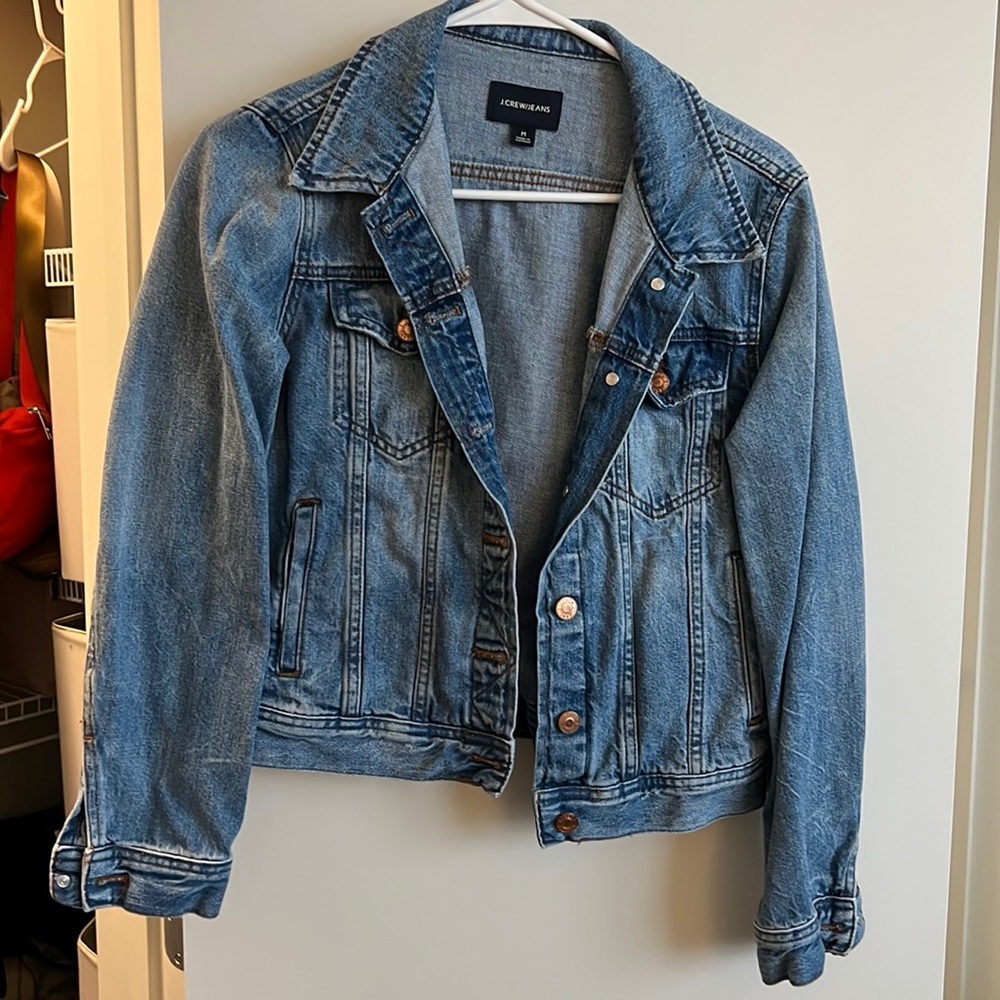 J Crew Classic Denim Jacket